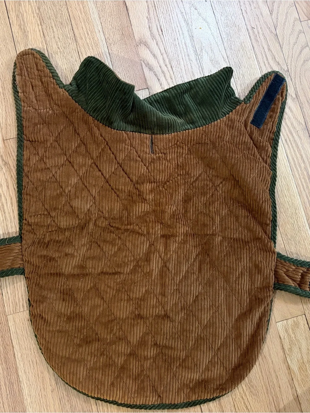 Woolrich Olive Green Corduroy Dog Coat
